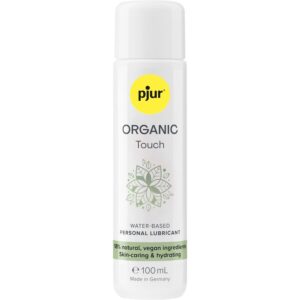 Pjur Organic Touch — Water-Based Lubricant, Vegan, 100 ml — Lubes