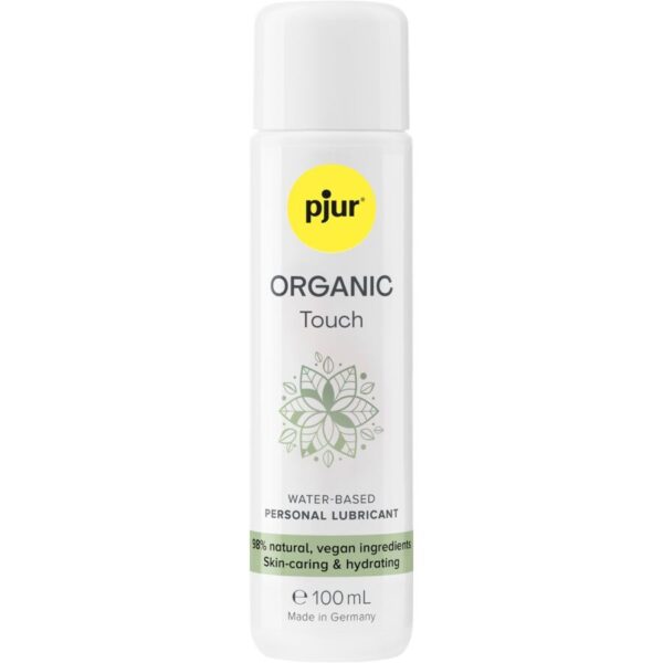 Pjur Organic Touch — Water-Based Lubricant, Vegan, 100 ml — Lubes