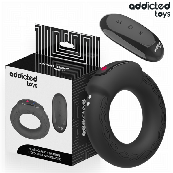 Addicted Toys Heating — Vibrating Cock Ring, Remote Control — Cock Rings