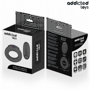 Addicted Toys Heating — Vibrating Cock Ring, Remote Control — Cock Rings — view 2