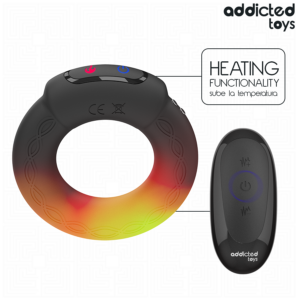 Addicted Toys Heating — Vibrating Cock Ring, Remote Control — Cock Rings — view 3