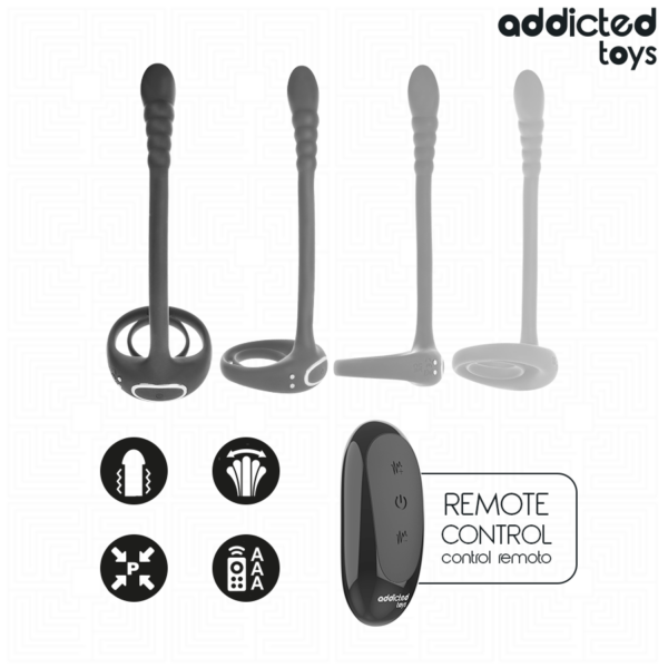 Addicted Toys P-Spot — Prostate Vibrator, Cock Ring — Anal — view 6