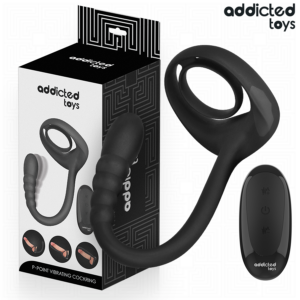 Addicted Toys P-Spot — Prostate Vibrator, Cock Ring — Anal
