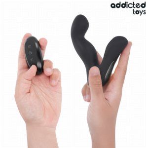 Addicted Toys Oscillating — Prostate Vibrator, Black — Anal — view 4