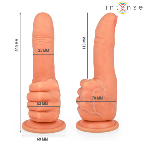 Intense Bender — G-Spot Dildo, Suction Cup, 11.3 cm — Dildos — view 2