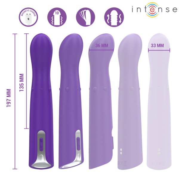 Intense Helena — G-Spot Vibrator, Waterproof, Purple — Classic Vibrators — view 5