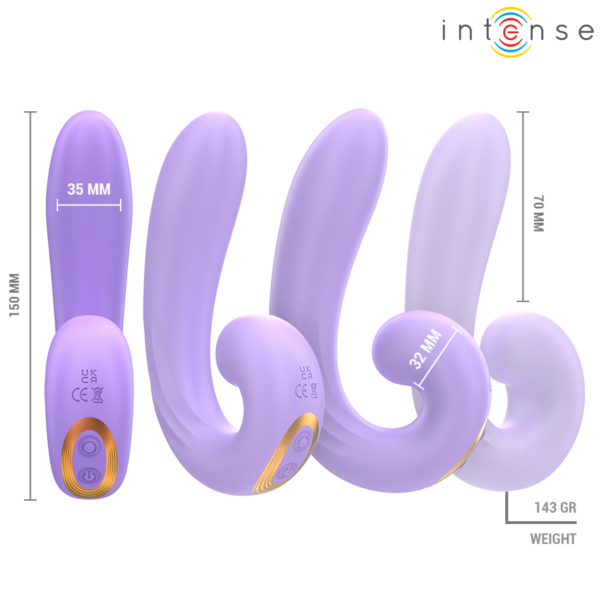 Intense Meryl — Rabbit Vibrator, Waterproof, Lilac — Rabbit Vibrators — view 2