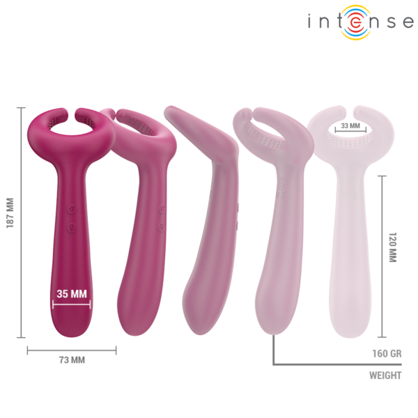 Intense Rowan — Couples Vibrator, Silicone — view 4
