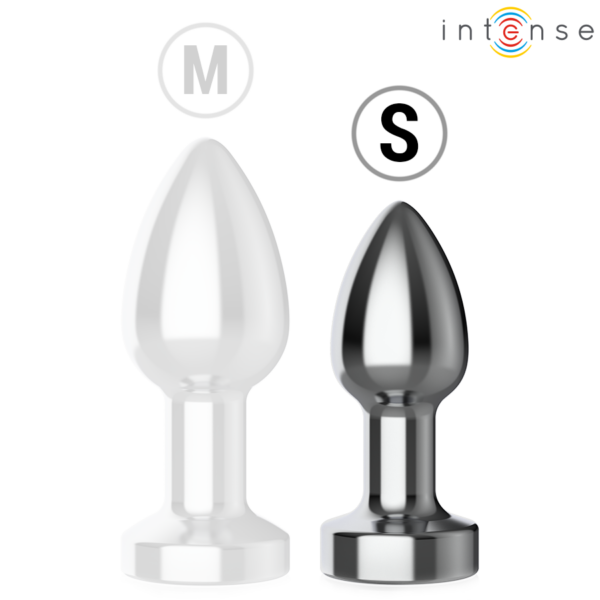 Intense LED — Vibrating Butt Plug, Remote Control, 8 cm — Anal — view 7