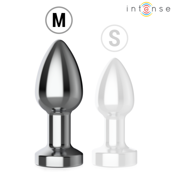 Intense LED — Vibrating Butt Plug, Remote Control, 8.9 cm — Anal — view 7