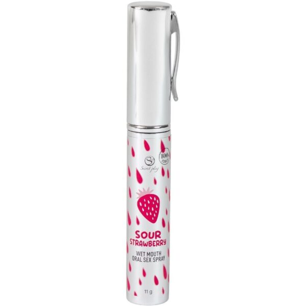Secretplay Sour Strawberry — Oral Sex Spray, 11 g — Aphrodisiacs & Edibles — view 3