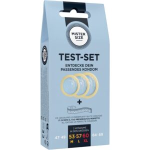 Mister Size Test Set — Condoms, 3 Pack — Condom 3 Packs — view 2