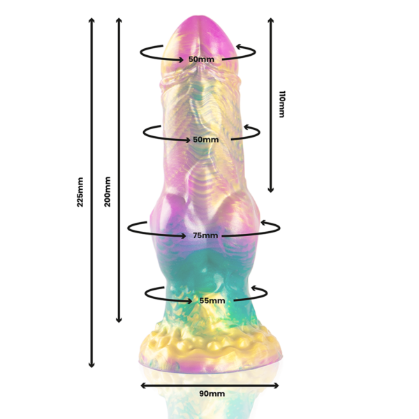 Epic Iris — Fantasy Dildo, 22.5 cm — Dildos — view 4