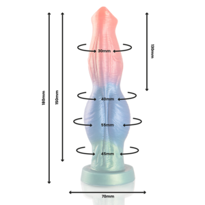 Epic Arion — Vibrating Dildo, Remote Control, 25 cm — Dildos — view 4