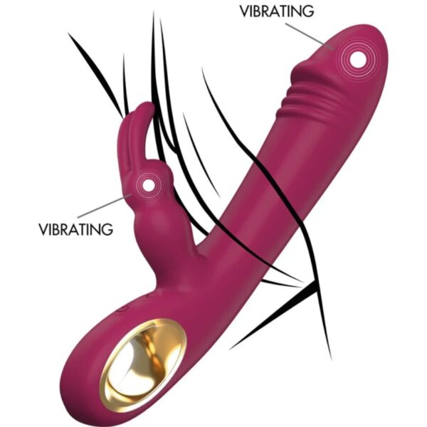 ToyJoy Taygeta — Rabbit Vibrator, Rechargeable — G-Spot Vibrators — view 4