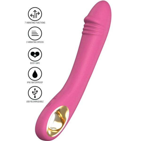 ToyJoy Maia — G-Spot Vibrator, Rechargeable, Pink — G-Spot Vibrators — view 2