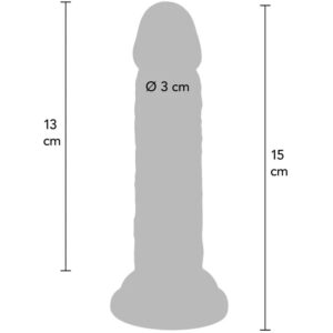 Get Real Deluxe — Dual-Density Dildo 15 cm — Dildos — view 2