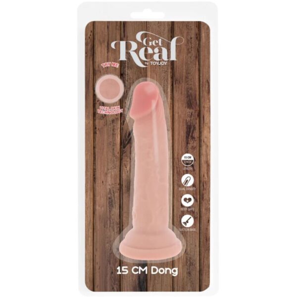 Get Real Deluxe — Dual-Density Dildo 15 cm — Dildos — view 3