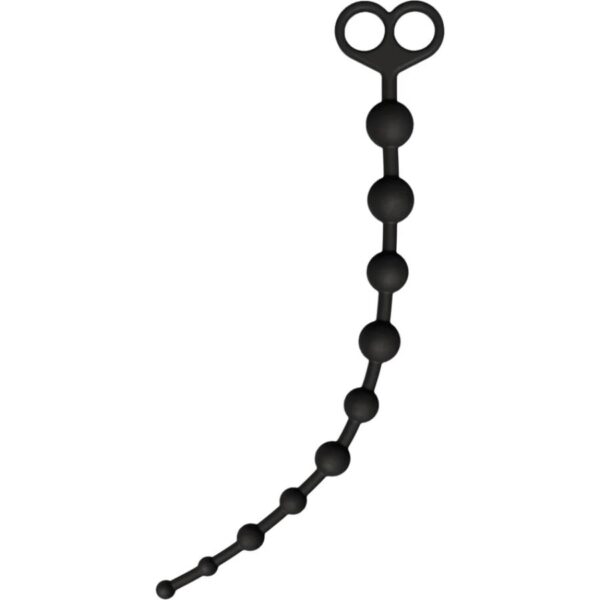 ToyJoy — Anal Beads, Silicone, Black