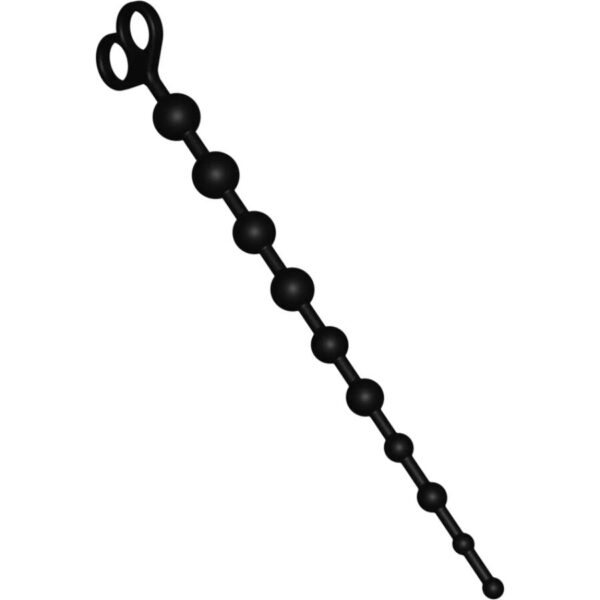 ToyJoy — Anal Beads, Silicone, Black — view 2
