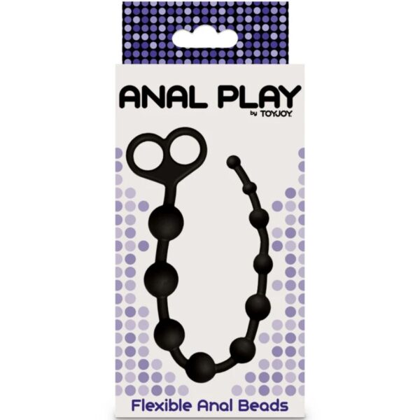 ToyJoy — Anal Beads, Silicone, Black — view 5