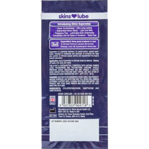 Skins Superslide — Silicone-Based Lubricant, 5 ml, 3-in-1 — Lubes — view 2