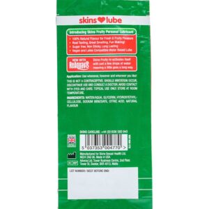 Skins Fruity Watermelon — Flavoured Lubricant, 5 ml, Single Dose — Flavored Lubricants — view 2
