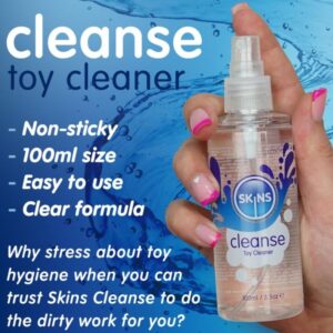 Skins Cleanse — Toy Cleaner, 100 ml, Non-Sticky — Toy Care & Cleaning — view 2