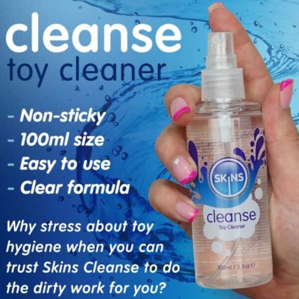 Skins Cleanse — Toy Cleaner, 100 ml, Non-Sticky — Toy Care & Cleaning — view 2