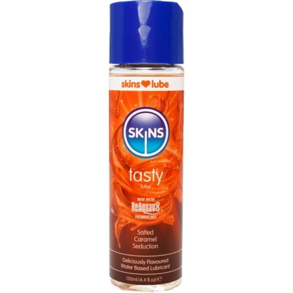 Skins Tasty Salted Caramel — Flavoured Lubricant, 130 ml — Flavored Lubricants