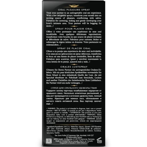 Shunga Waves of Pleasure — Oral Sex Spray, 20 ml, Watermelon — Aphrodisiacs & Edibles — view 4
