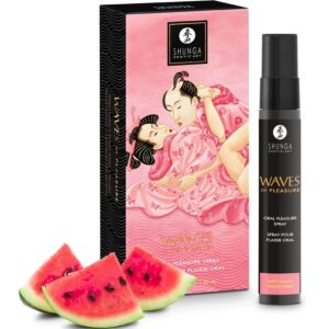 Shunga Waves of Pleasure — Oral Sex Spray, 20 ml, Watermelon — Aphrodisiacs & Edibles