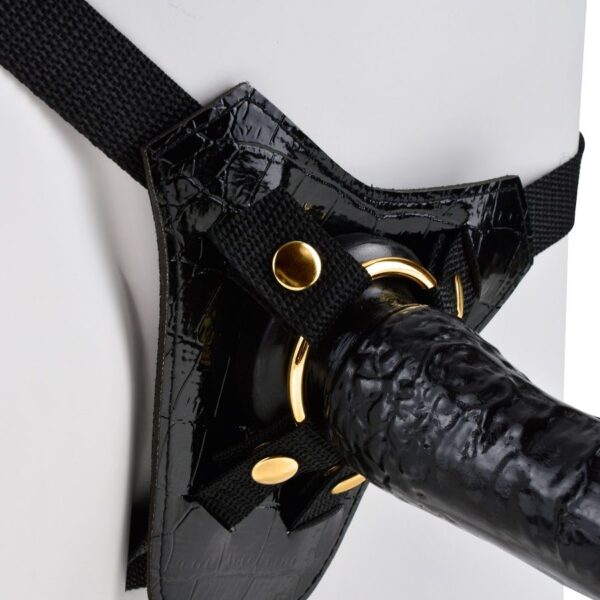 Fetish Fantasy Gold Designer — Strap-On Dildo, Suction Cup — Strap-On Dildos — view 5