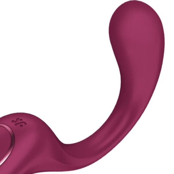 Satisfyer G for Goddess 2 — Rabbit Vibrator, Waterproof, Bordeaux — G-Spot Vibrators — view 2