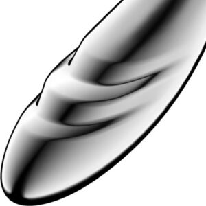 Satisfyer Pure Gravity 3 — G-Spot Dildo, Stainless Steel — Dildos — view 3