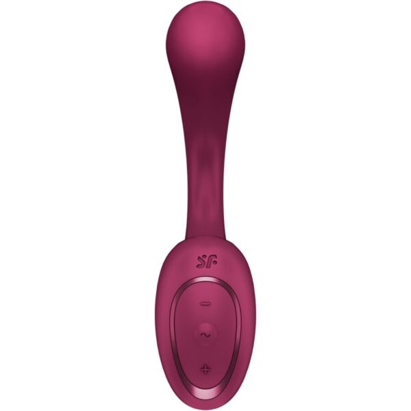 Satisfyer G for Goddess 2 — Rabbit Vibrator, Waterproof, Bordeaux — G-Spot Vibrators — view 3