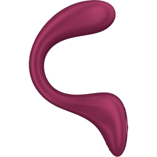 Satisfyer G for Goddess 2 — Rabbit Vibrator, Waterproof, Bordeaux — G-Spot Vibrators — view 4