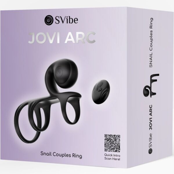 Snail Vibe Jovi Arc — Vibrating Cock Ring, Remote Control — Cock Rings — view 6