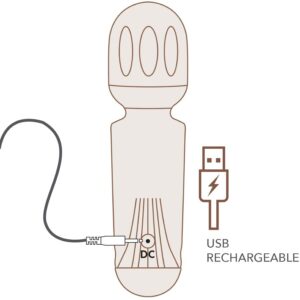 Rocks-Off Mini — Wand Massager, Rechargeable — Mini Vibrators — view 4