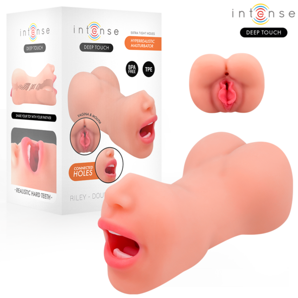 Intense Riley Double — Male Masturbator — Anal