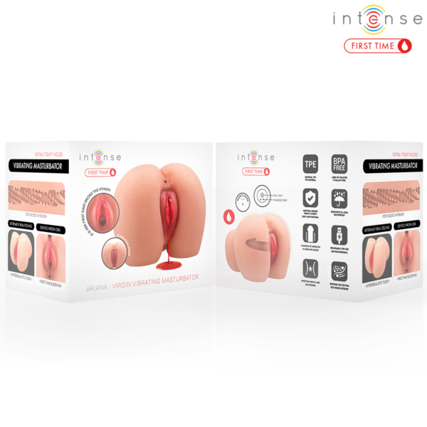 Intense Ariana Virgin — Vibrating Masturbator — Anal — view 3