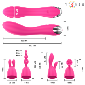 Intense Cher — Clitoral Vibrator, Silicone, Pink — Clitoral Vibrators — view 3
