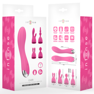 Intense Cher — Clitoral Vibrator, Silicone, Pink — Clitoral Vibrators — view 4