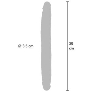 Get Real — Double-Ended Silicone Dildo 35 cm — Dildos — view 3