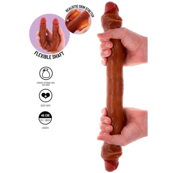 Get Real — Double-Ended Silicone Dildo 46 cm — Dildos — view 2