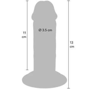 Get Real Deluxe — Thick Dual-Density Dildo 13 cm — Dildos — view 3