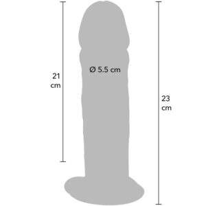 Get Real Deluxe — Thick Dual-Density Dildo 23 cm — Dildos — view 2