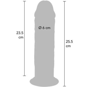 Get Real Deluxe — Thick Dual-Density Dildo 25.5 cm — Dildos — view 4