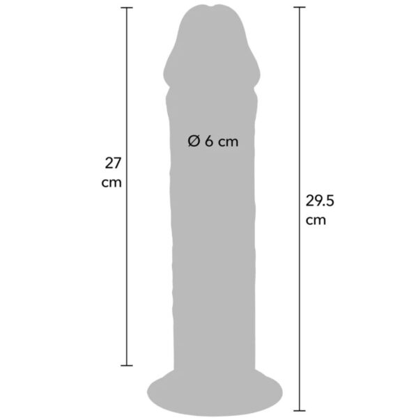 Get Real Deluxe — Thick Dual-Density Dildo 29.5 cm — Dildos — view 5