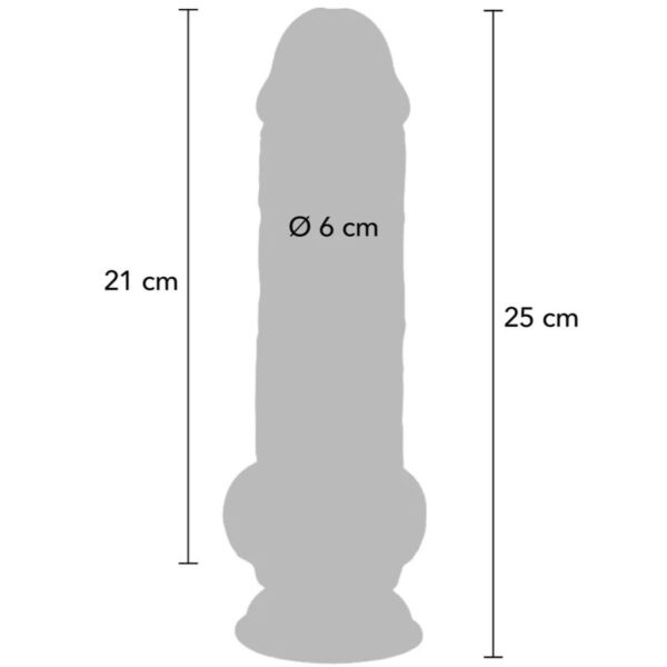 Get Real Deluxe — Thick Dildo with Balls 25 cm — Dildos — view 4